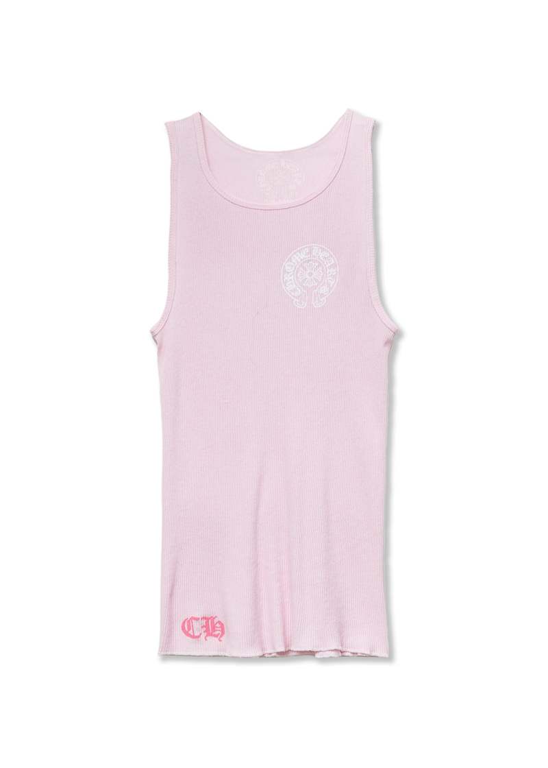 トップス chrome hearts CH plus backlogo tanktop Chrome Hearts CH Plus Back Logo Tank Top