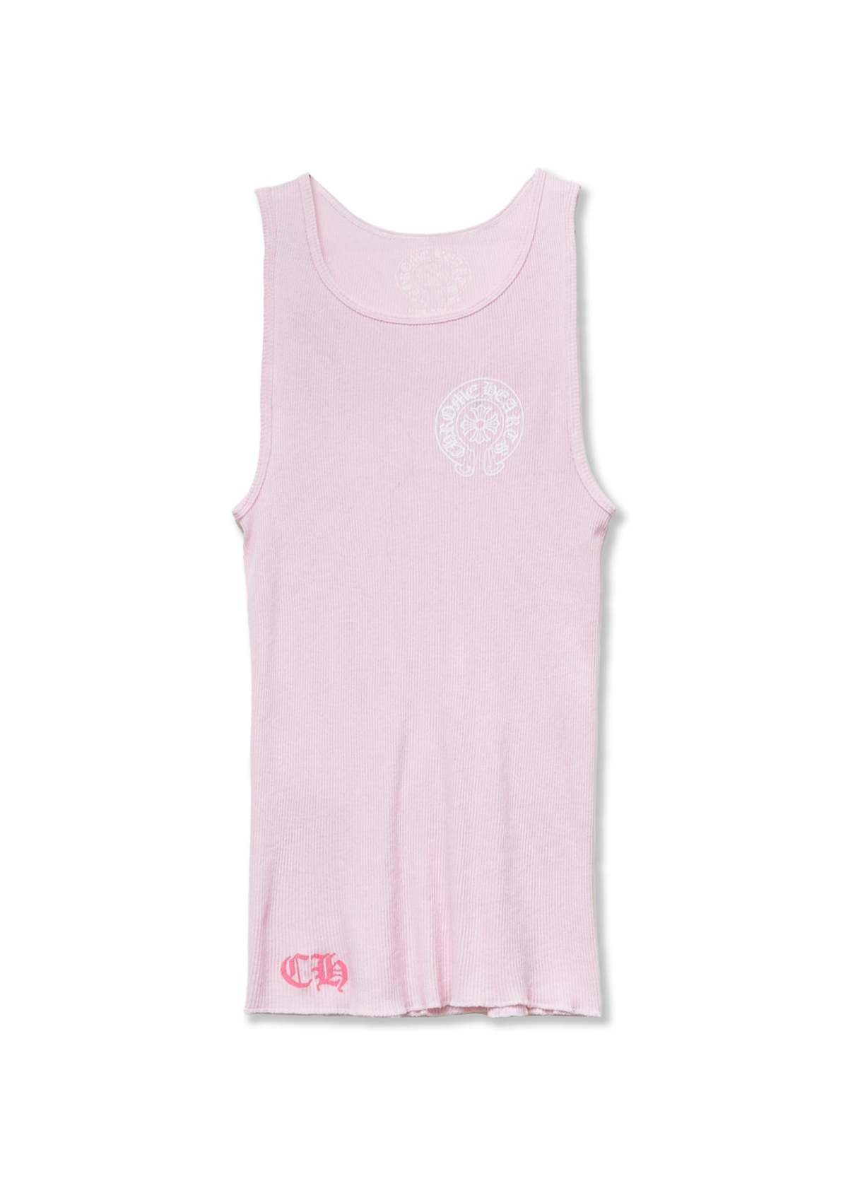 chrome hearts CH Logo Tank Top - Pink | Garmentory