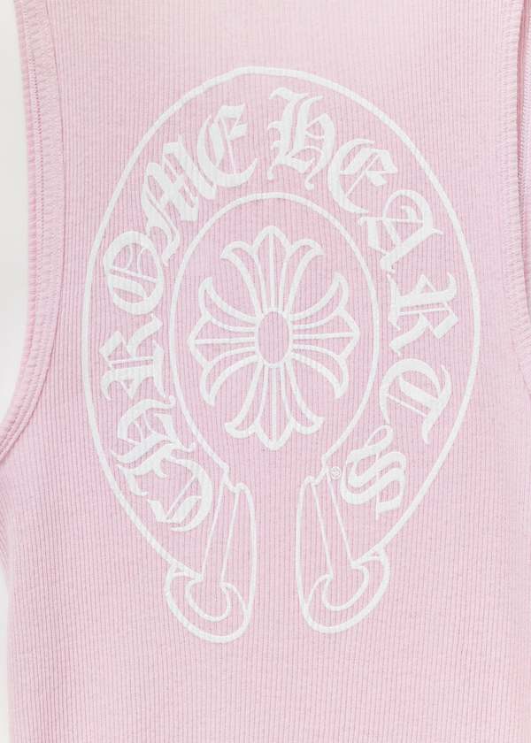 chrome hearts CH Logo Tank Top - Pink | Garmentory