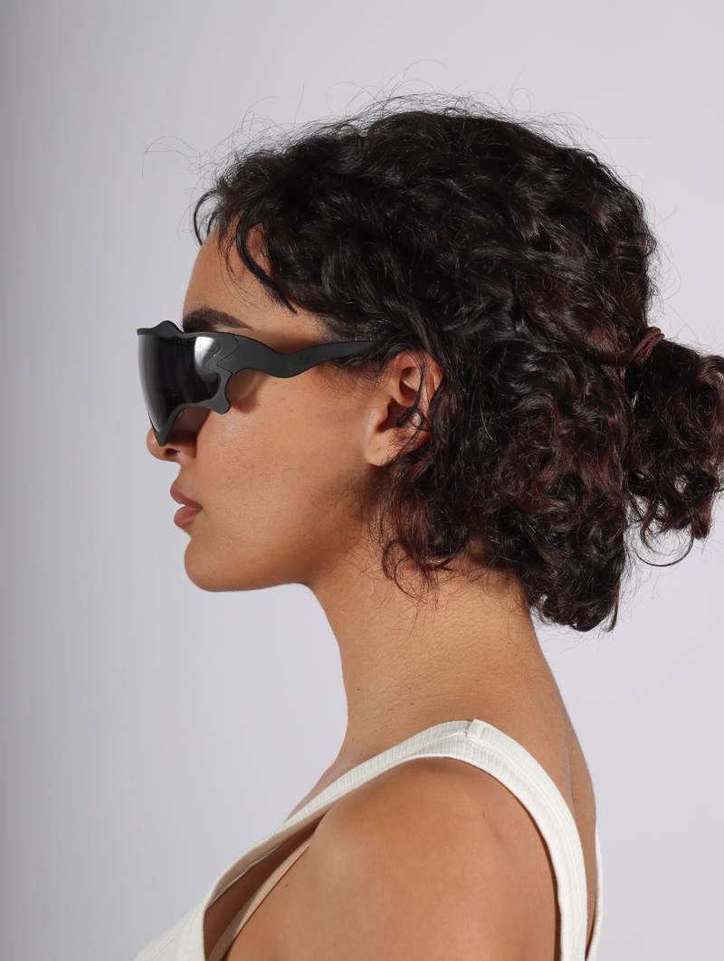 Henrik Vibskov Octane Sunglasses - Black | Garmentory