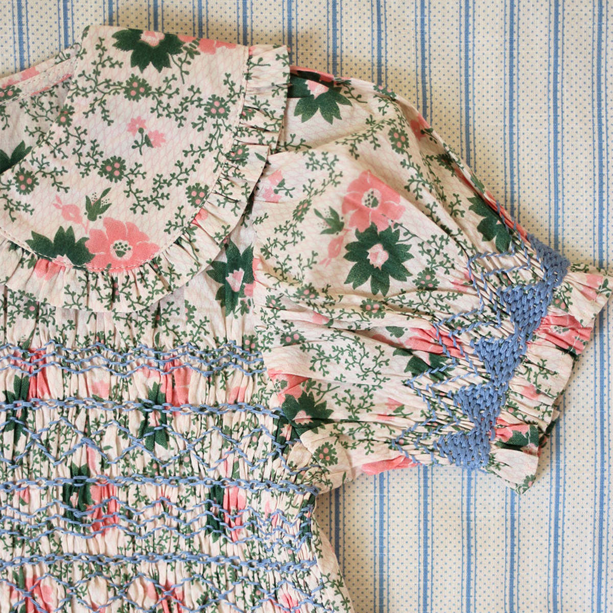Kids Bonjour Handsmock Kid's Blouse - Prairie In Bloom - Image 2 of 2