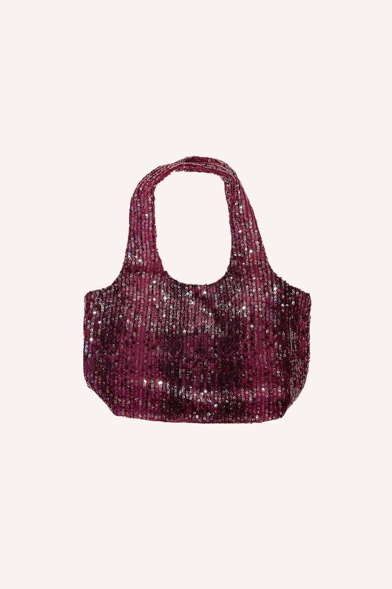 Anna Sui Snakeskin Sequin Mini Bag | Garmentory
