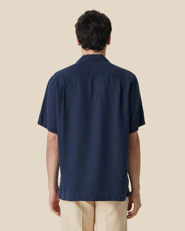 Portuguese Flannel Dogtown Shirt - Navy