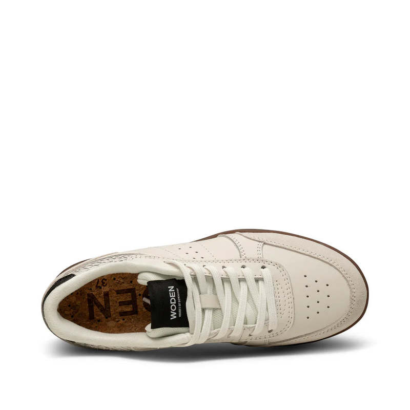 Woden Dames Ronja Reflecterende Sneakers 139 Diep Bos