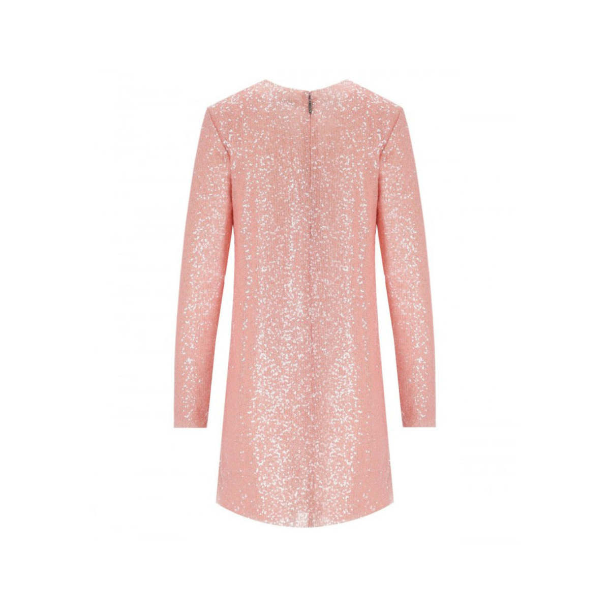 stine goya pink sequin dress Stine Goya Pink Embellished Polyester Off-Shoulder Dress S