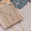 Jennie Kwon Designs Diamond Tile Necklace - Multi - Thumbnail 3