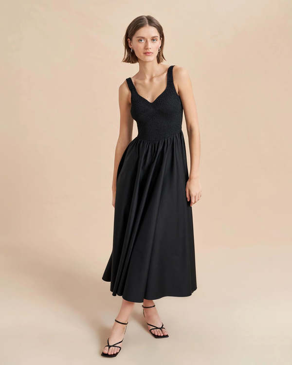 la ligne dress La Ligne Moira Dress – Vermillion