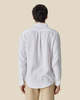 Portuguese Flannel Linen Long Sleeve Shirt - White - Thumbnail 3