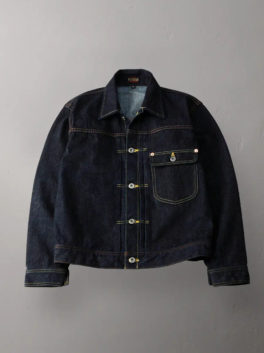 【HI FI FNK】(W) Land Denim Jacket Dolpin Denim Jacket (2color) - HIFIFNK | 60% - Asian Fashion