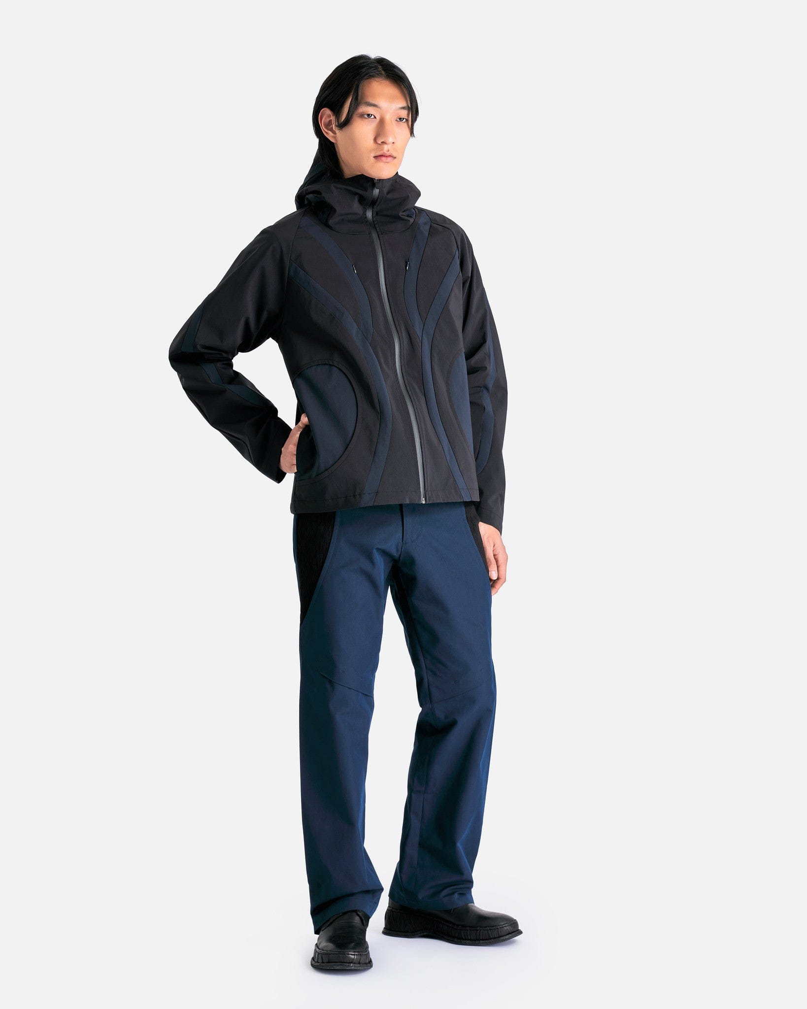 CMMAWEAR Akaza Trousers - Navy | Garmentory