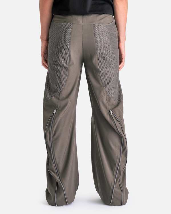 CMMAWEAR Articulated Back-Zip Trousers - Grey | Garmentory