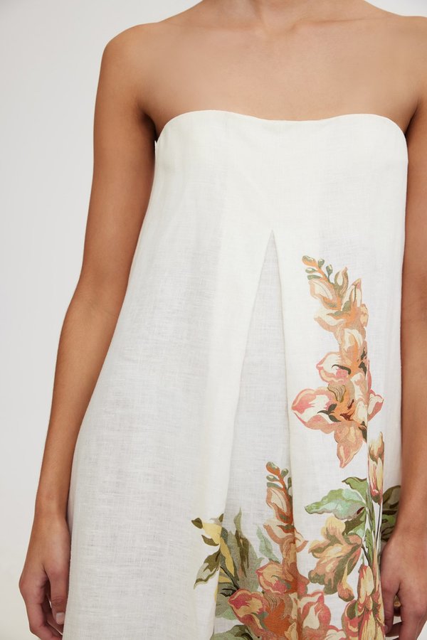 significant other parisa linen dress Significant Other Women's Parisa Floral Maxi Dress - Tiger Lily