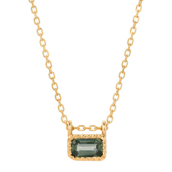 Jennie Kwon Designs Sapphire EC Necklace - Green