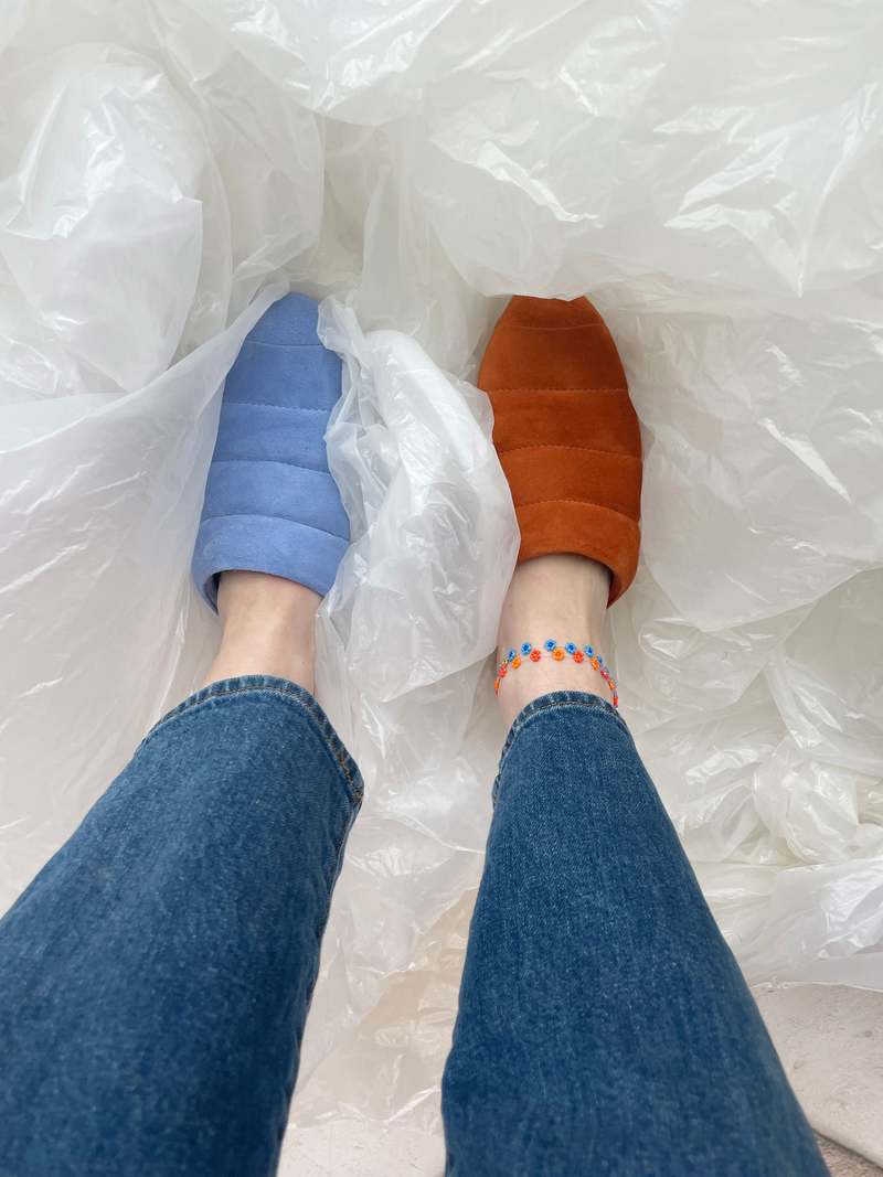 Beklina Ribbed Wedge - Squash Beklina Ribbed Wedge - Squash
