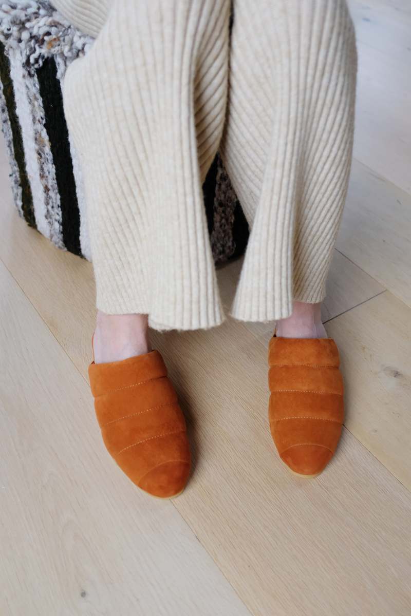 Beklina Ribbed Wedge - Squash Beklina Ribbed Wedge - Squash