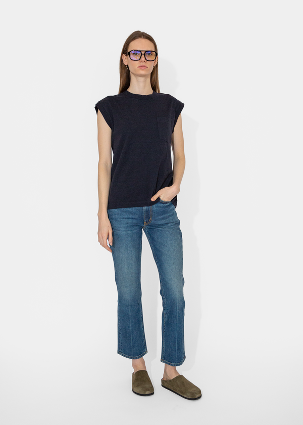 B Sides Pocket Tank - Marine Overdye