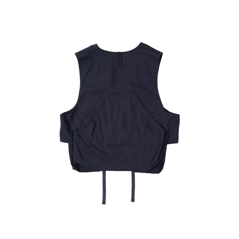 Engineered Garments Cotton Ripstop Fowl Vest - Dark Navy