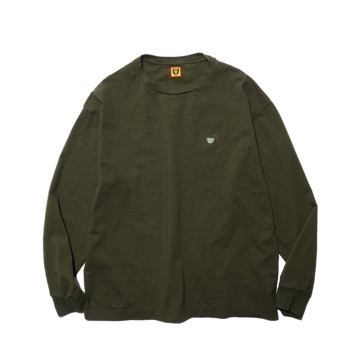 Human Made Graphic L/s T-shirt - Olive Drab | Garmentory