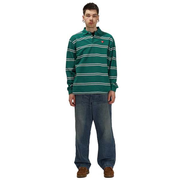 Human Made L/s Polo Shirt - Green | Garmentory