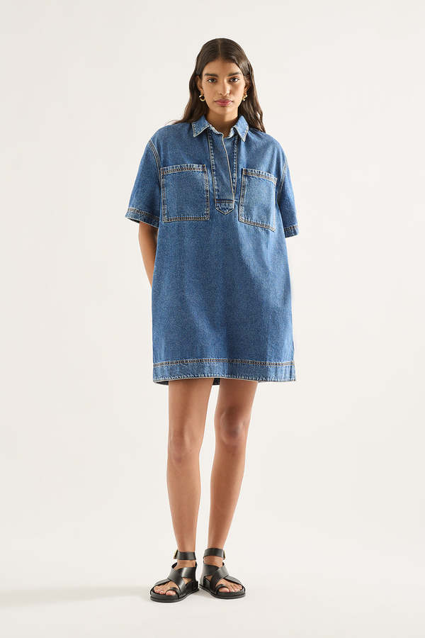 outland denim dress Outland denim Sadie Dress