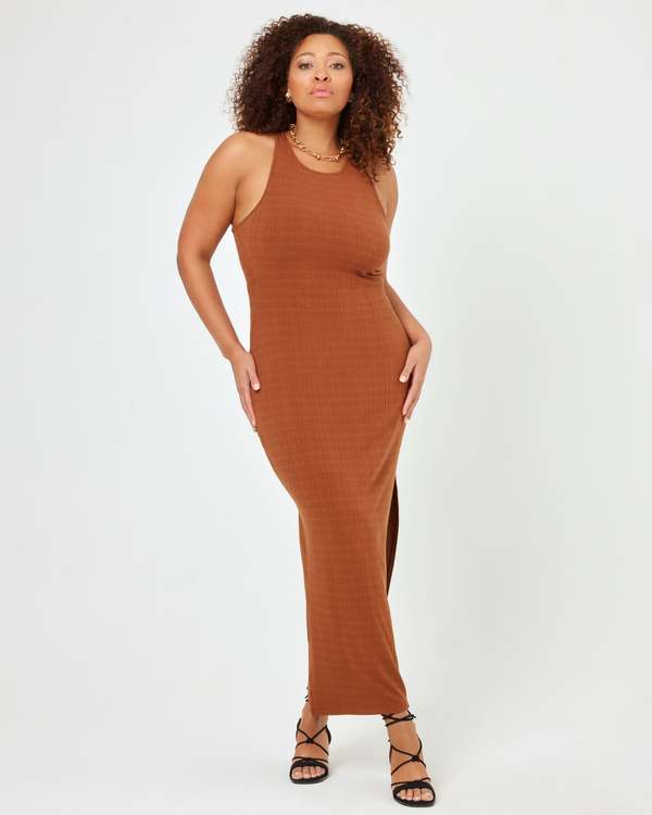 L*Space Francesca Dress - Coffee | Garmentory