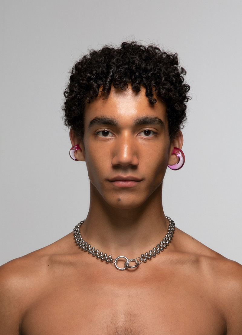 LORETTE COLÉ DUPRAT The Trinity Necklace - Palladium | Garmentory