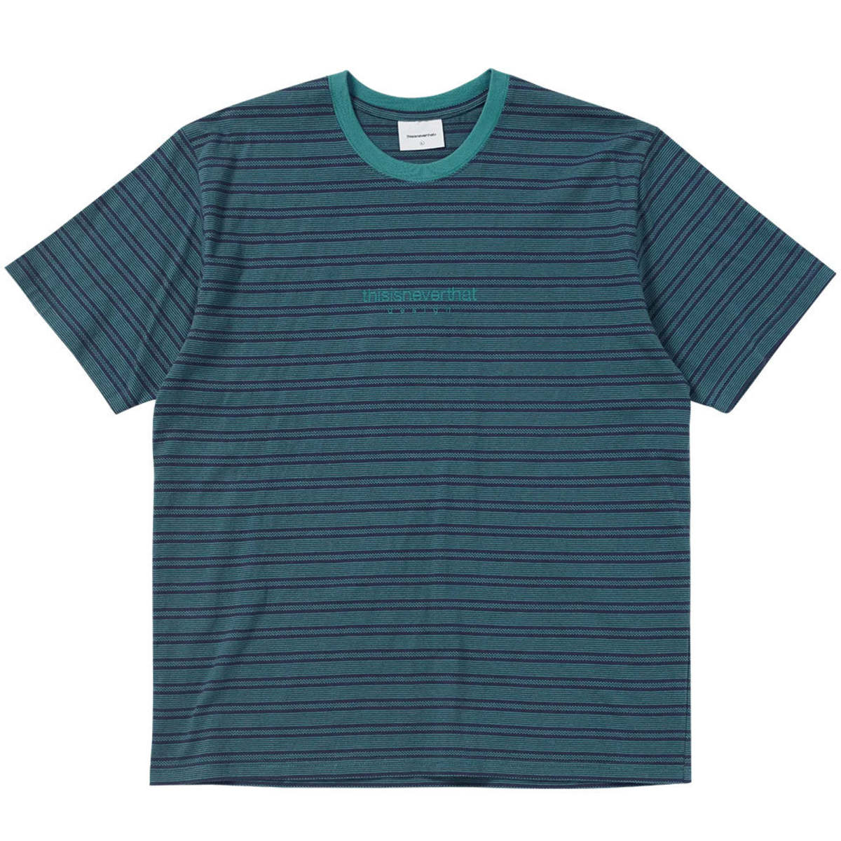 ThisIsNeverThat Micro Striped Tee - Navy | Garmentory