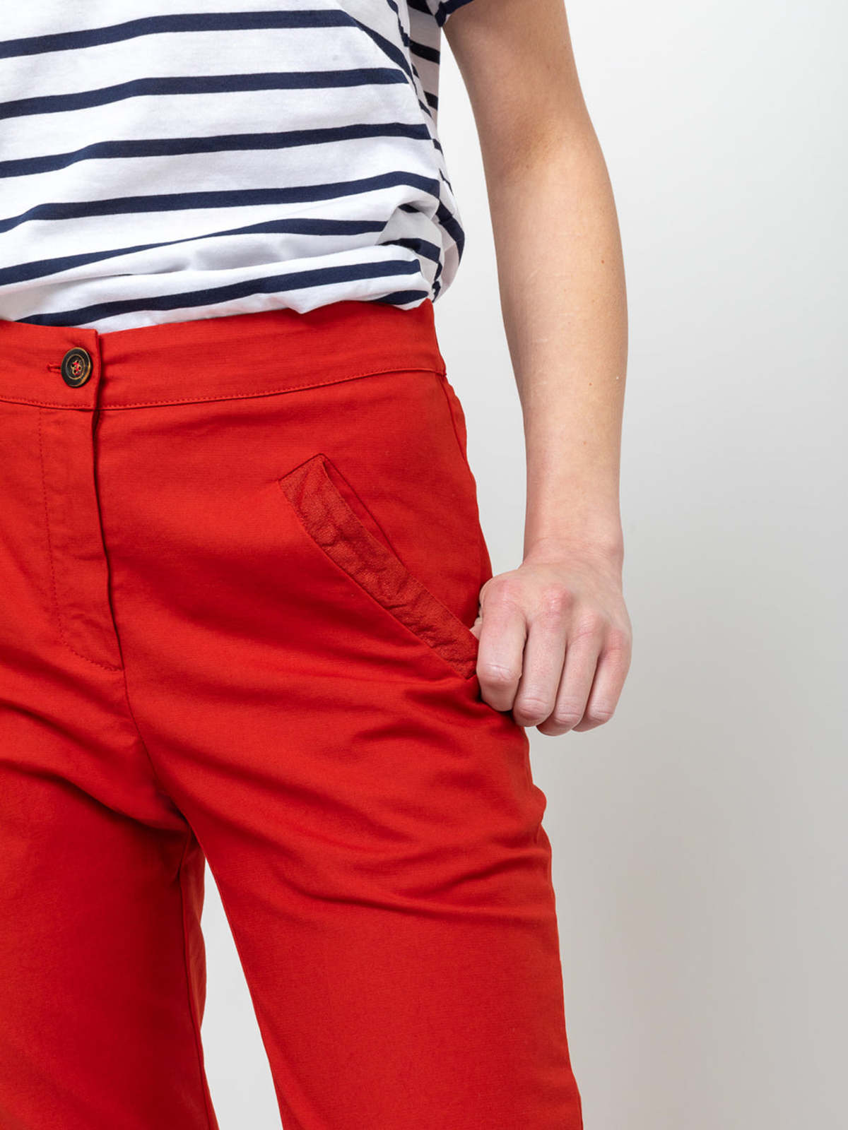 H+ Hannoh Wessel Prudens Pants - Vermillion - Image 2 of 6
