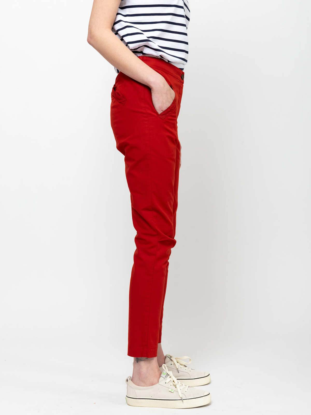H+ Hannoh Wessel Prudens Pants - Vermillion - Image 4 of 6