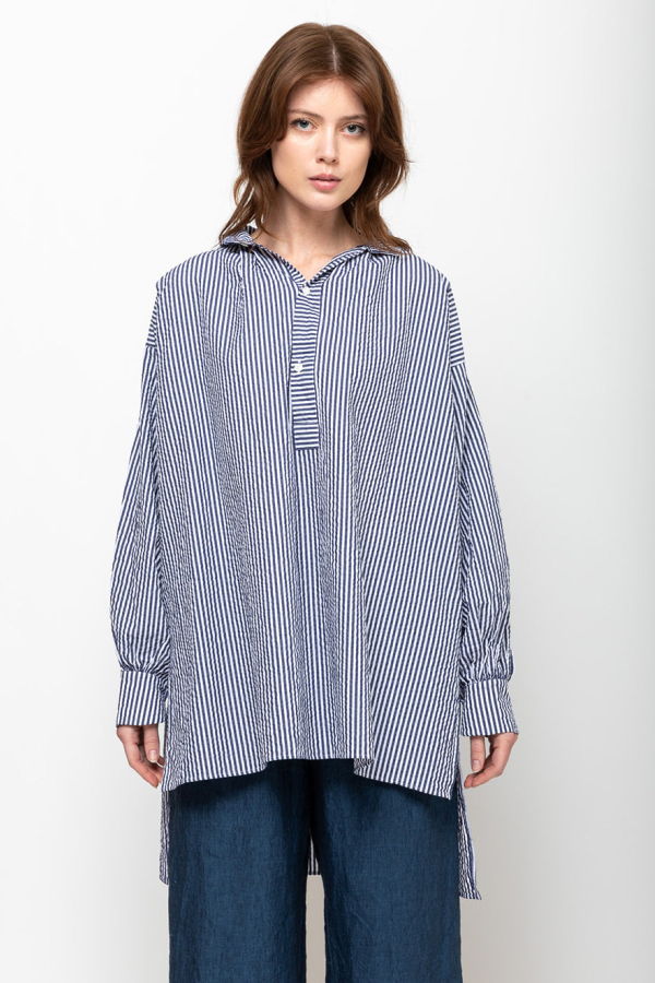 Gallego Desportes Geneviève Poplin Shirt Dress