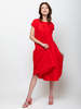 A Punto B Ruffle Front Dress - Pomegranate - Thumbnail 1