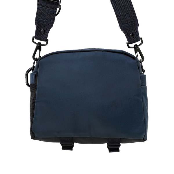 Porter Yoshida Ride Shoulder Bag w/ Bicycle Chain - Navy | Garmentory