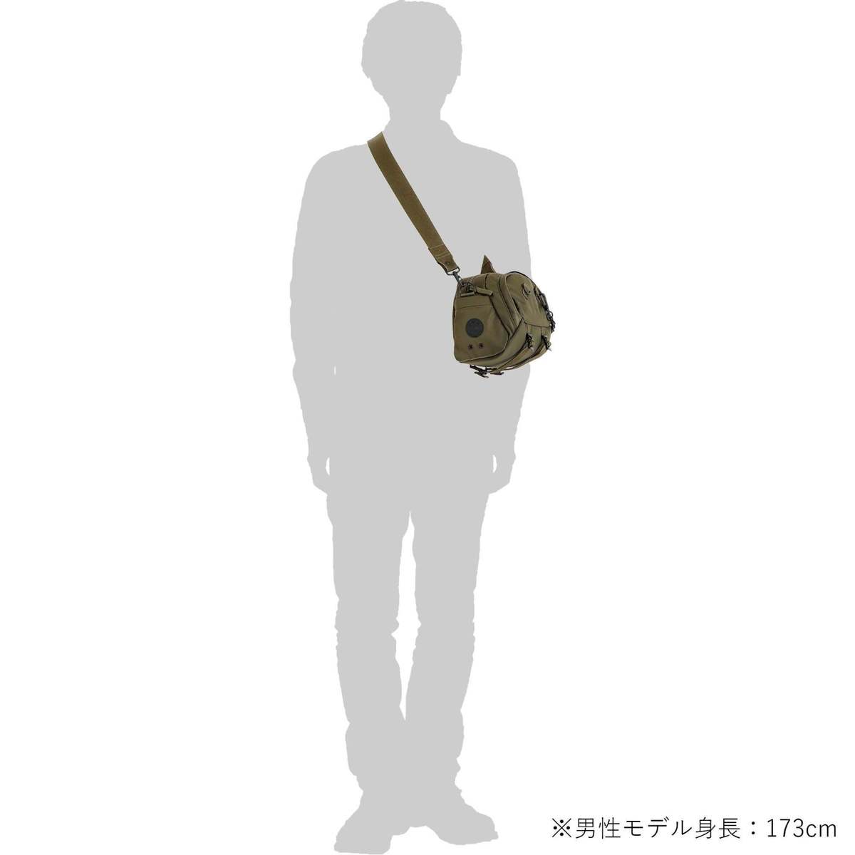 POTR / RIDE SHIULDER BAG ネイビー POTR-Ride-Shoulder-Bag-w--