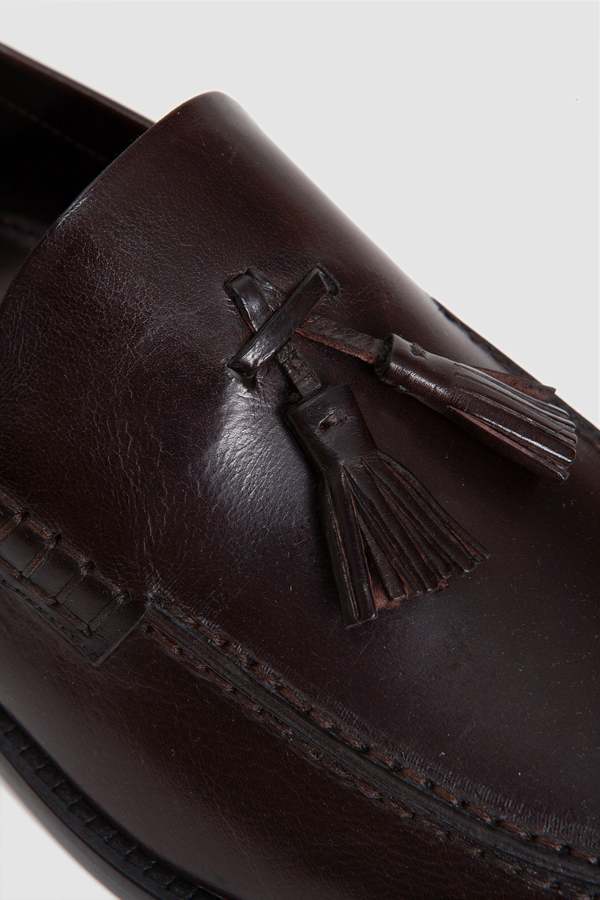A Kind of Guise Napoli Loafers - Dark Chocolate | Garmentory display picture 3