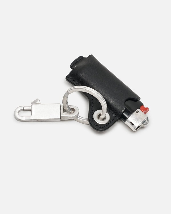 Mini Lighter Holder in Black | Garmentory
