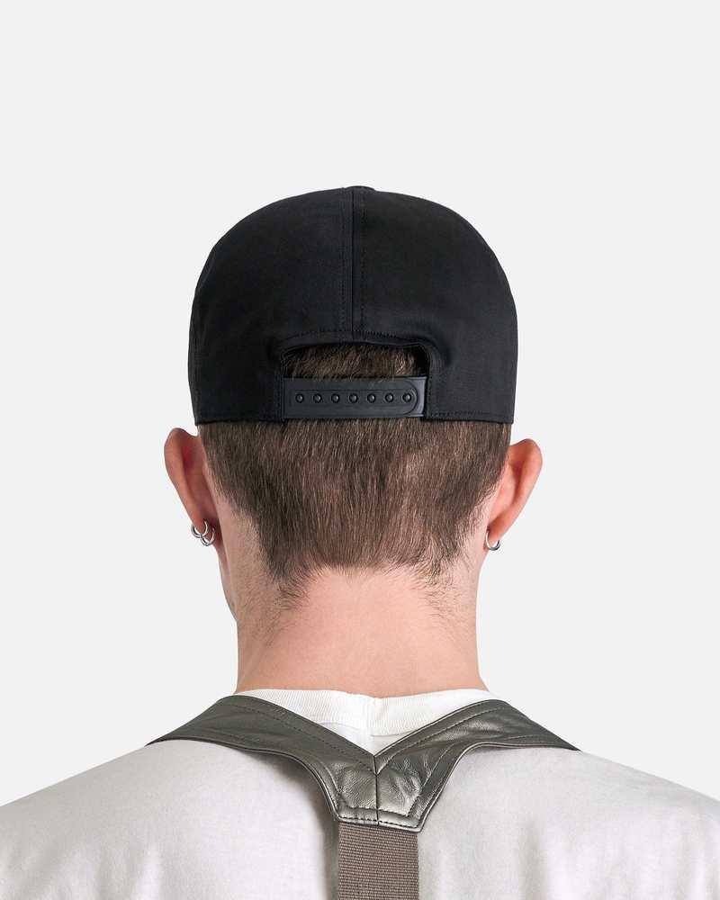 Rick Owens Owenscorp Baseball Cap - Black/Dust | Garmentory