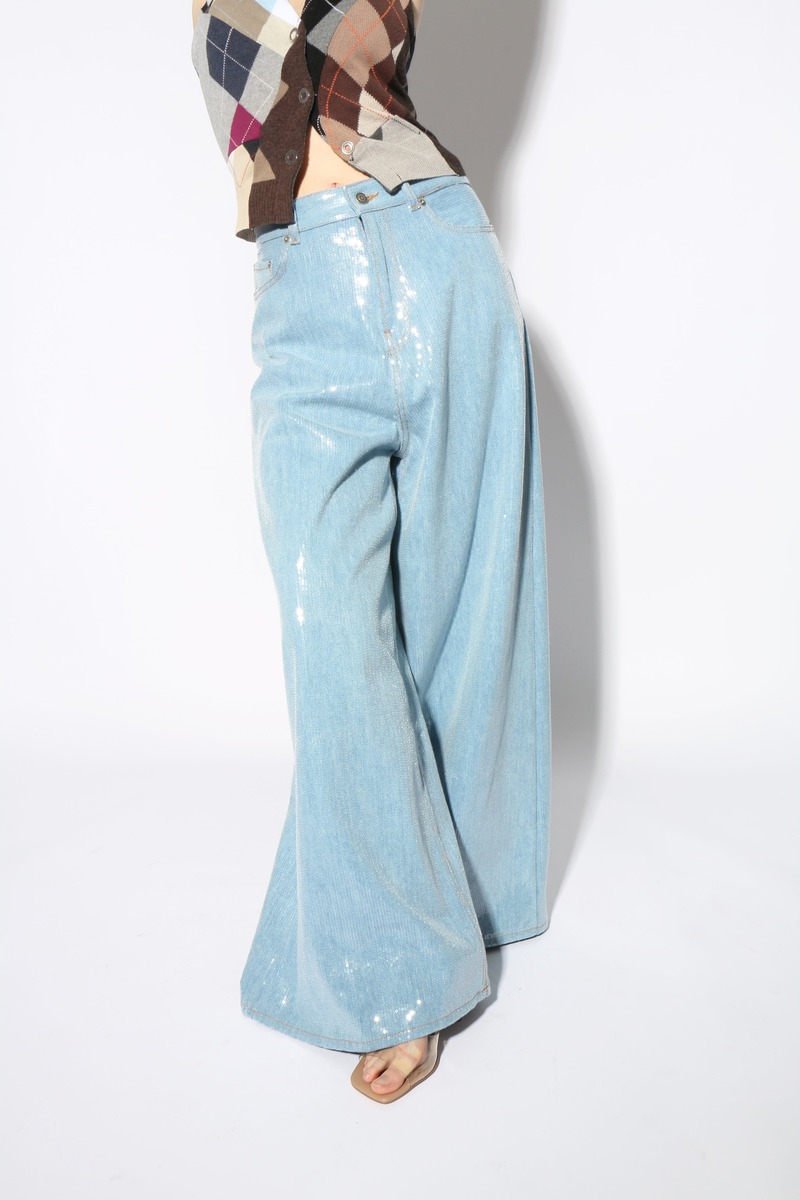 パンツ HAIKURE BETHANY BRIGHT BLUE24 wai+ships 追加2》【HAIKURE/ハイクル】BETHANY BRIGHT BLUE asian fit
