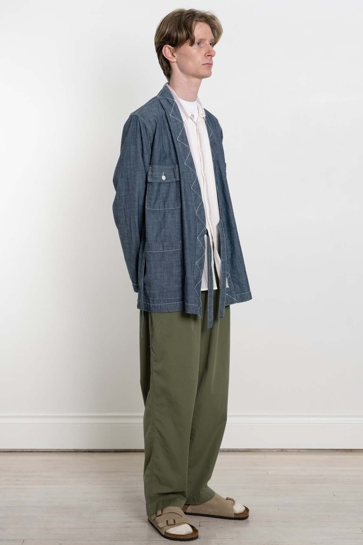 ジャケット・アウター 40s Herringbone Chambray Work Jacket Osaka-Work-Jacket-Chambray-