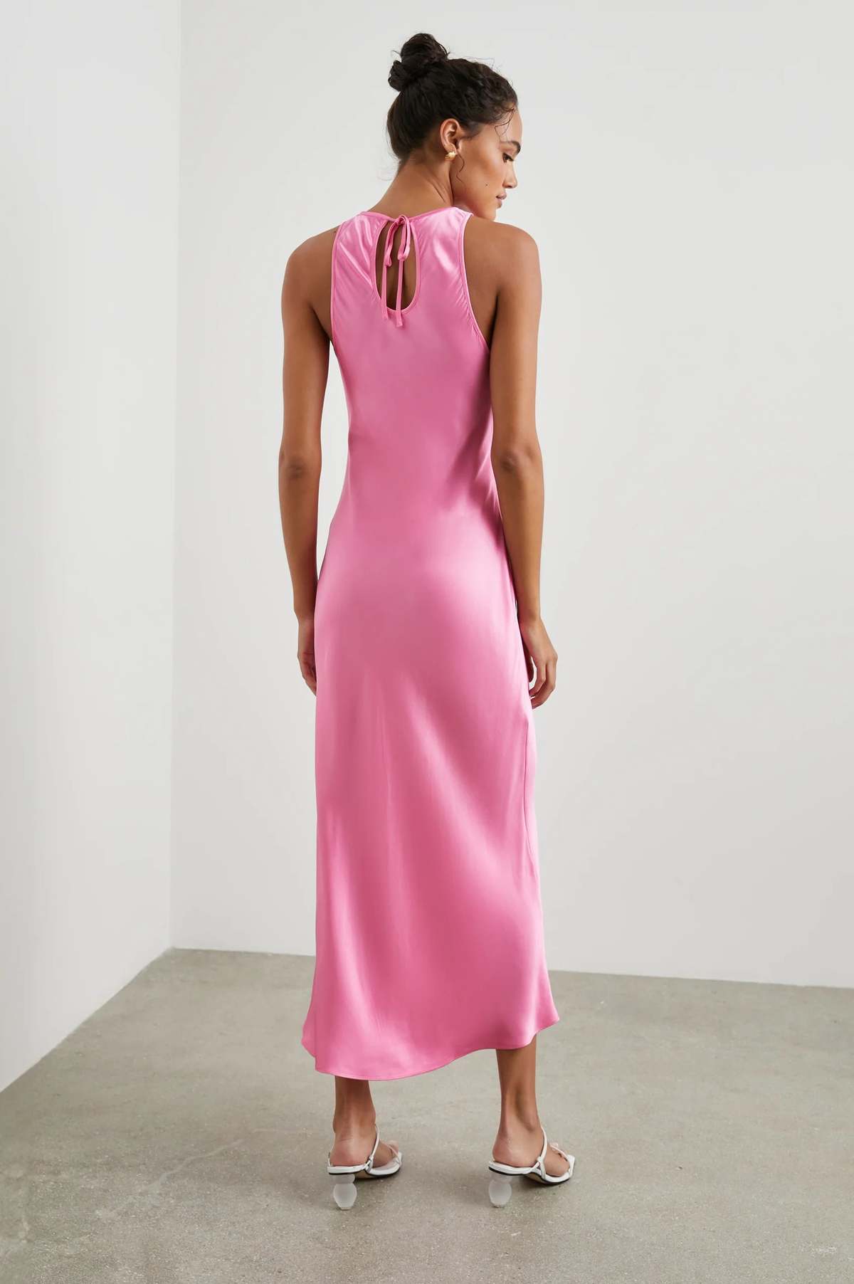 malibu pink bridesmaid dress Sexy Hot Pink Feathers Long Bridesmaid Dress QB3102 US2 / As Pic