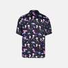 Mauna Kea Jellyfish Allover Print Shirt - Black/Purple Jellyfish - Thumbnail 2