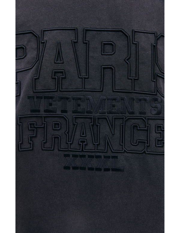 VETEMENTS PARIS XXXL oversized t-shirt black Garmentory