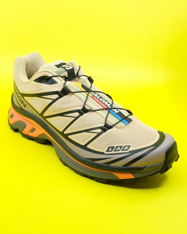 SALOMON XT 6 Shoes - Hazelnut/Quail/Living Coral | Garmentory