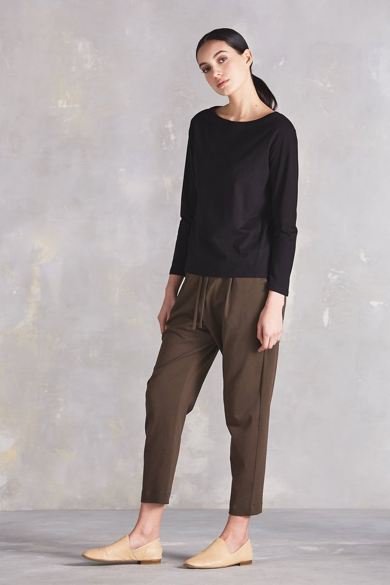 Kowtow Building Block Boat Neck Top