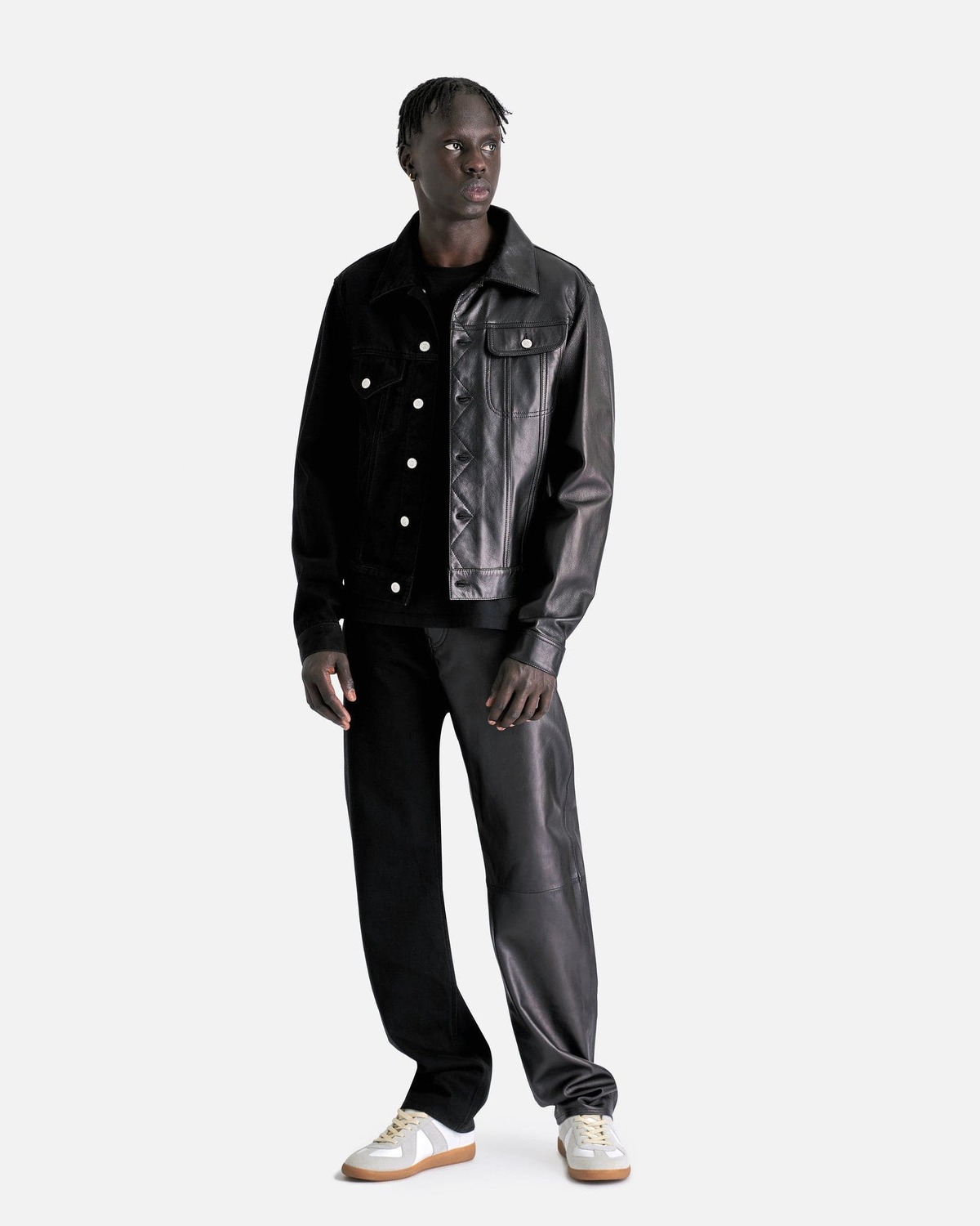 MM6 Maison Margiela 50/50 Sport Jacket - Black | Garmentory