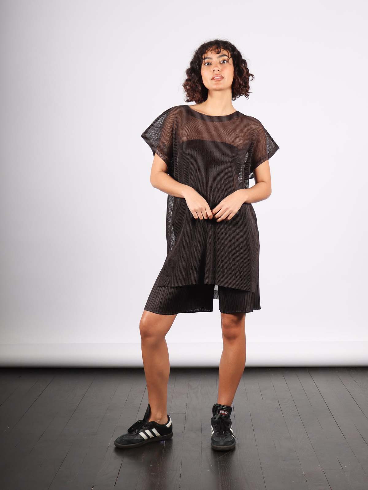 プリーツプリーズ Pleats please tatami tunic #3 Pleats Please by Issey Miyake Tatami April Tunic - Black