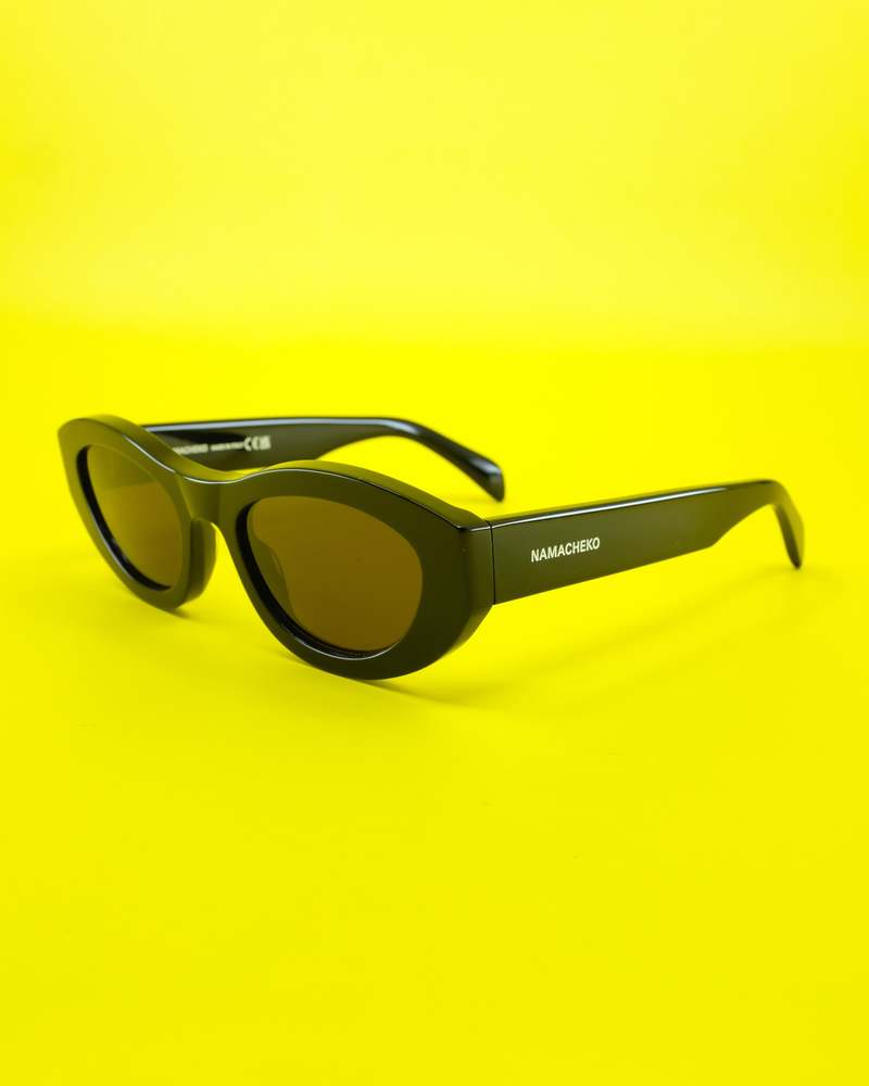小物 25ss NAMACHEKO LETO SUNGLASSES Namacheko Acetate Leto Sunglasses - Black | Garmentory