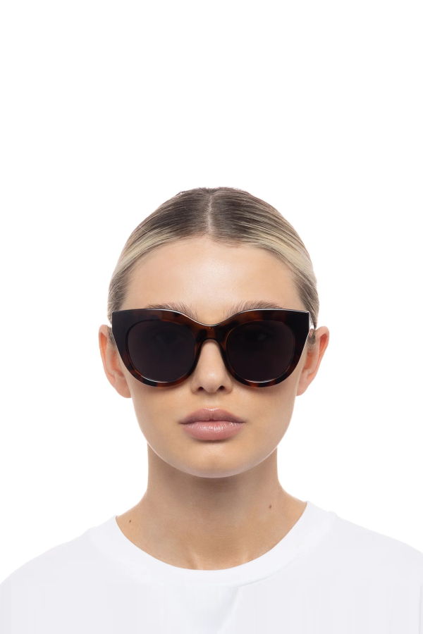 Le Specs Air Heart Sunglasses - Tort