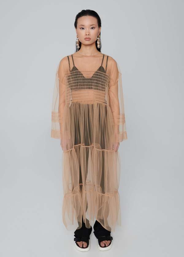 ESTHE Tulle Mesh Dress Sサイズ Tulle Mesh Dress • ESTHE