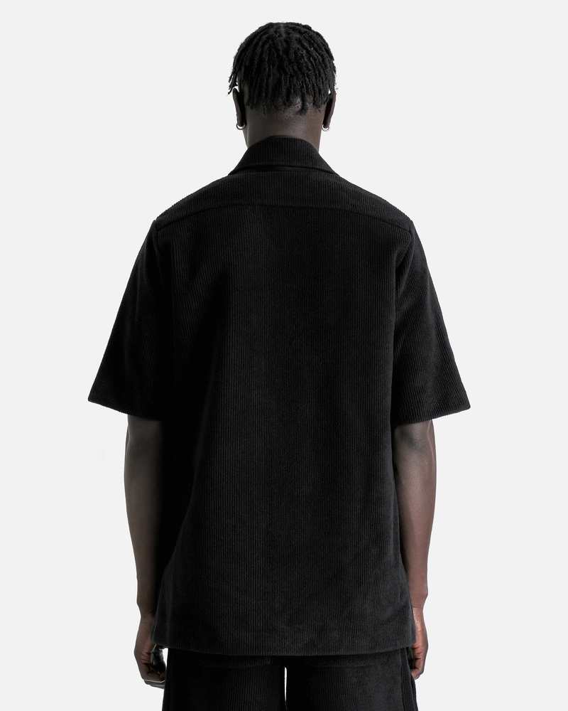 Jil Sander Corduroy Zip Short Sleeve - Black | Garmentory