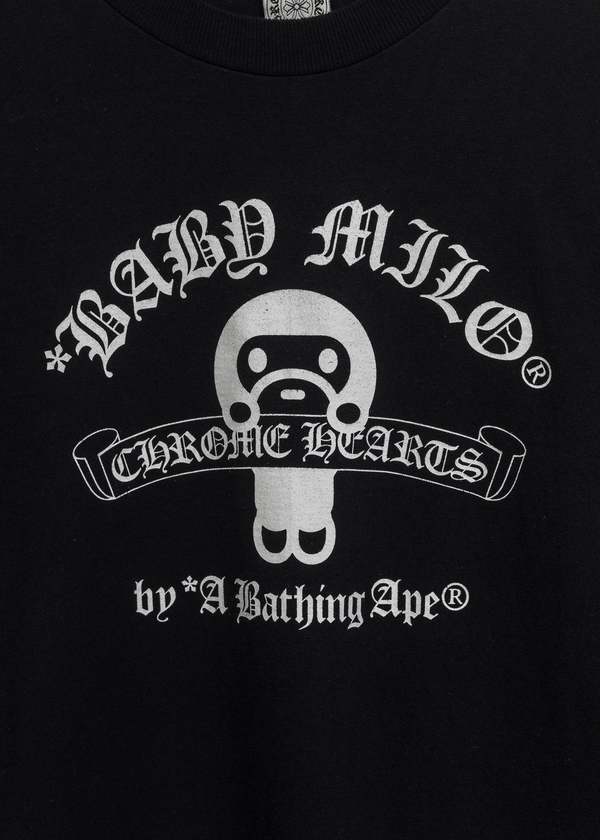 Chrome Hearts x A Bathing Ape T-Shirt - Black | Garmentory